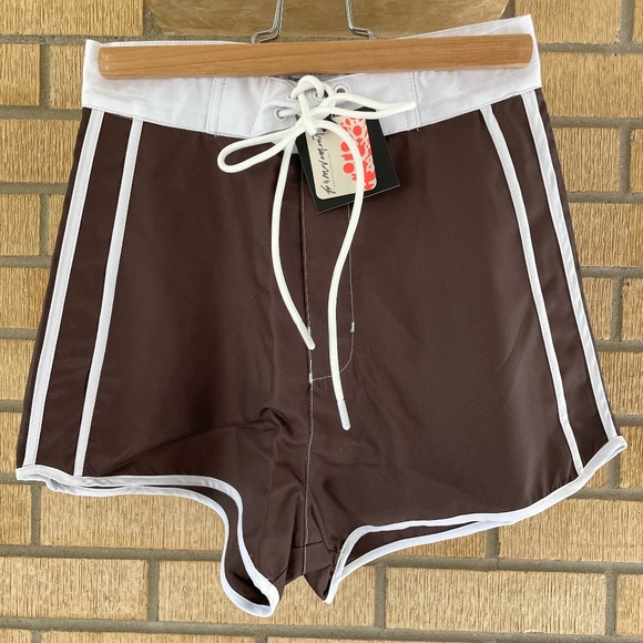 Free People Inner Relm Boogie Time High-Waisted Boardshorts - Picture 3 of 6